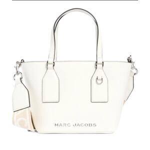 Marc Jacobs Retail $350 Small Saffiano Leather Tote Crossbody Bag Purse